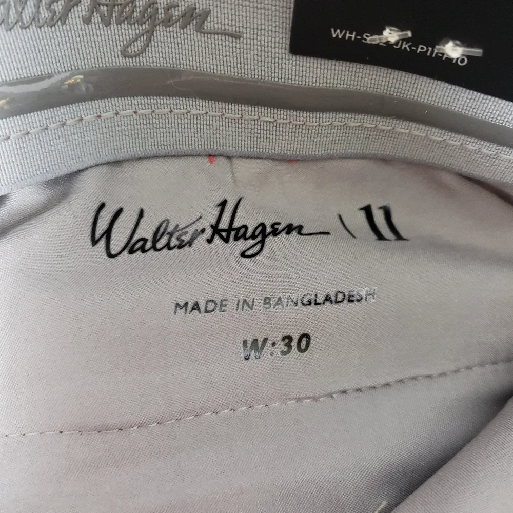 NWT Walter Hagen Perfect 11 Collection Golf Shorts Solid Red Men's‎ Size 30
